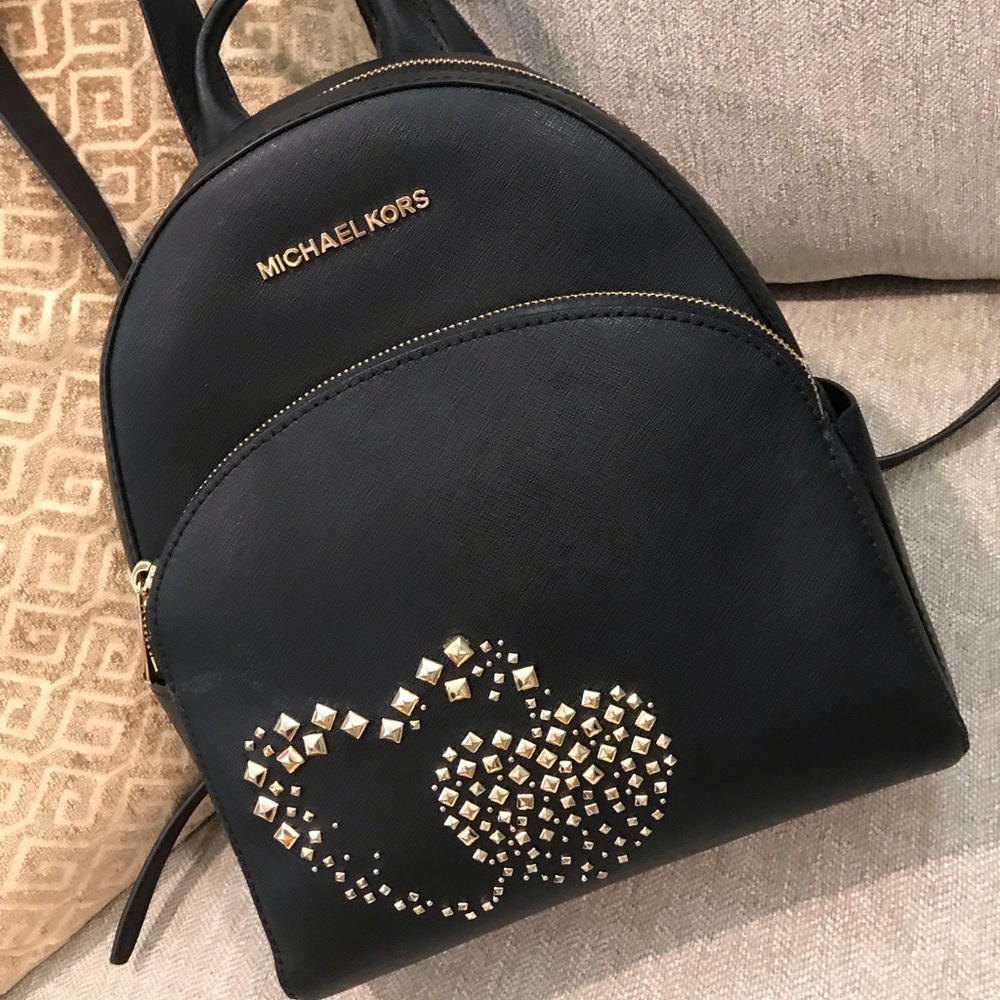 Michael Kors Black Backpack